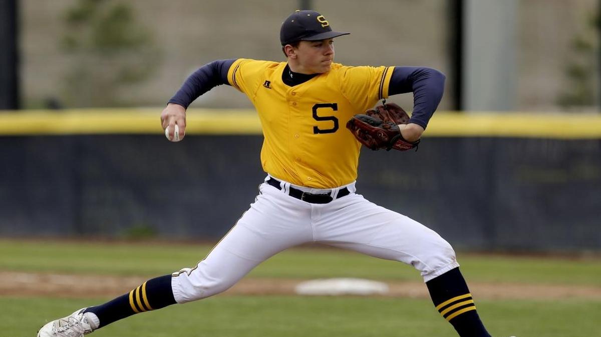 Southridge grad Mason Martin, throwing a pitch against Coeur d'Alene during the 2016 season, signed a contract with the Pittsburgh Pirates on Monday. Martin was reportedly assigned to the Pirates’ Gulf Coast League rookie team.