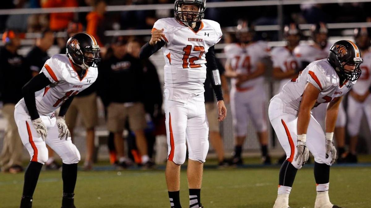 Kennewick senior Dillon Plew has given the Lions a sense of stability at quarterback and helped them earn a Class 3A state berth.