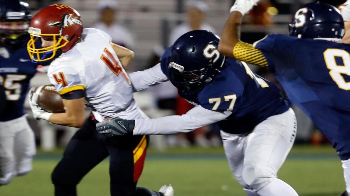 Lampson Stadium will host three varsity football doubleheaders this season, on Sept. 8 and 22, and Oct. 6. Southridge will participate in all three, Kennewick in two and Kamiakin in just one.