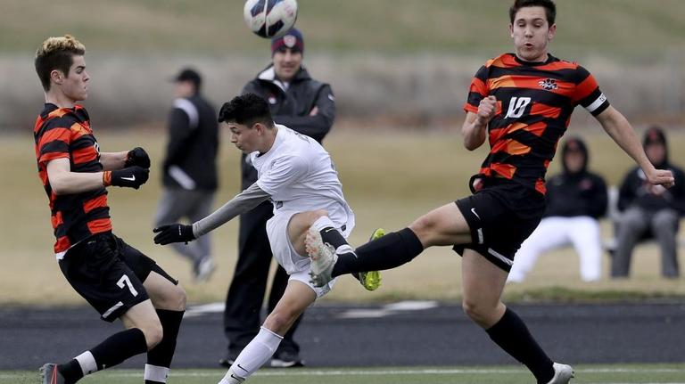 Chiawana vs Lewis and Clark boys soccer, 3/12/2016