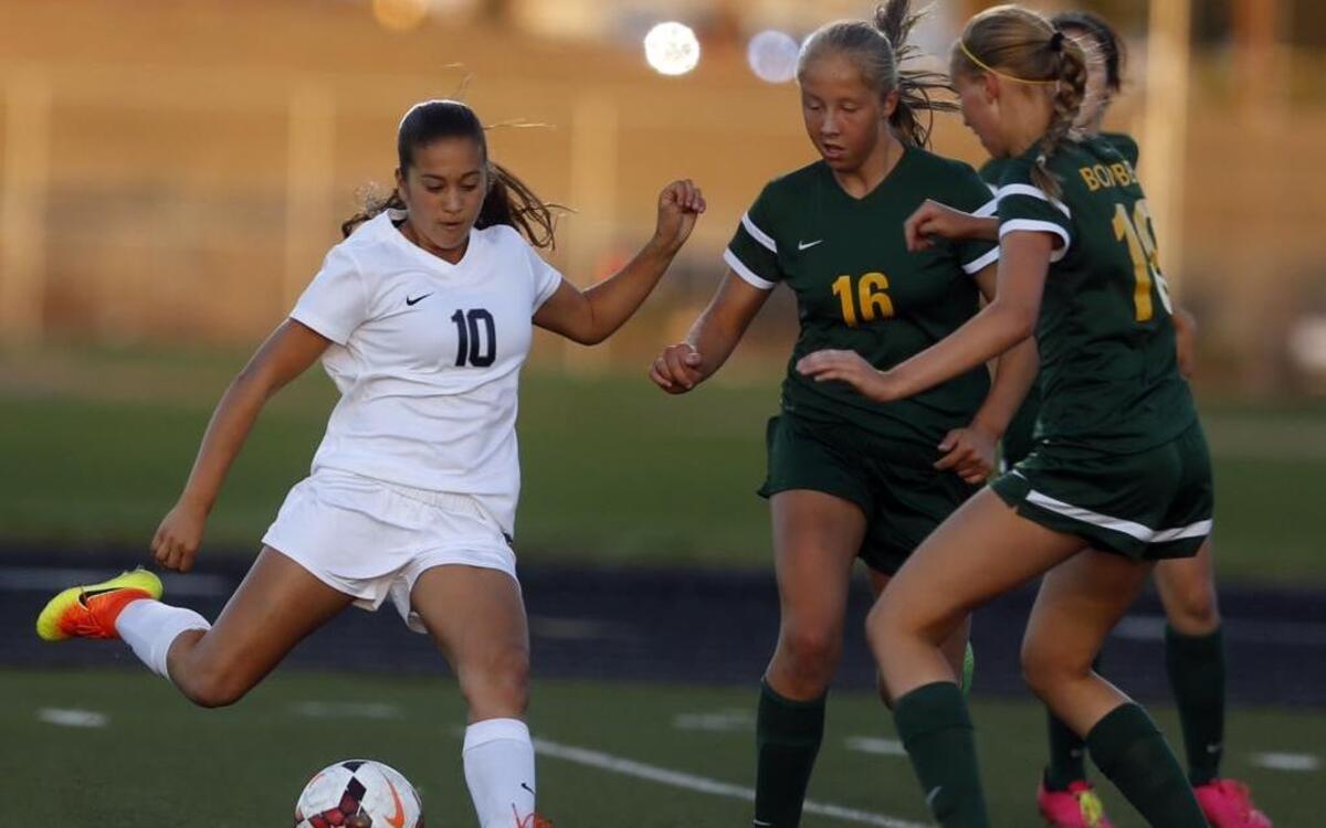 Chiawana’s Summer Yates (10) traveled in late September to the Netherlands to play three matches with the U.S. U-16 Girls’ National Team, her second international trip with the premier squad. Despite missing three Mid-Columbia Conference games because of the trip, she still leads the conference in scoring with 17 goals.