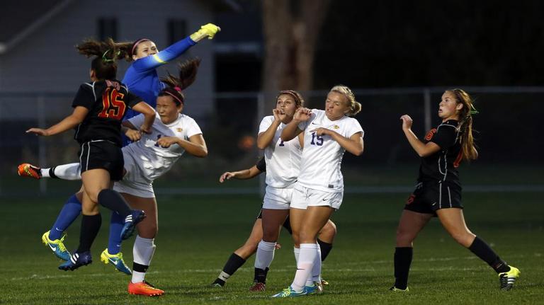 Hanford vs Kamiakin girls soccer, 10/13/2015