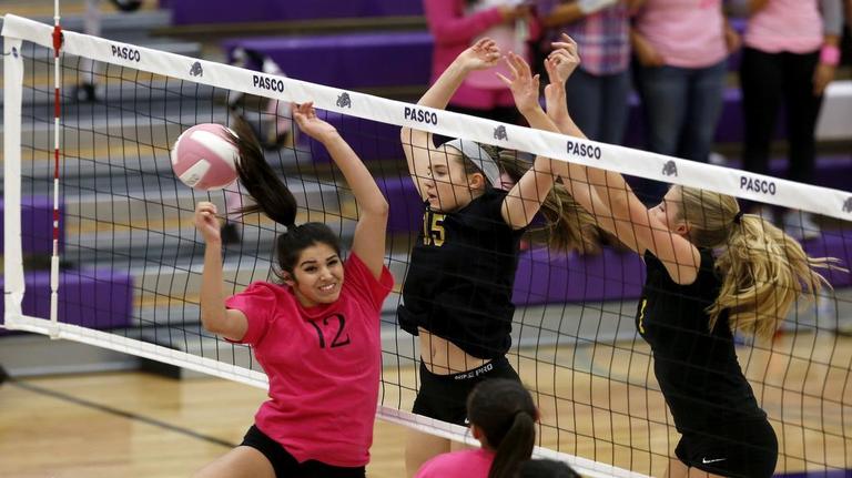 Richland at Pasco Volleyball, October 8, 2015