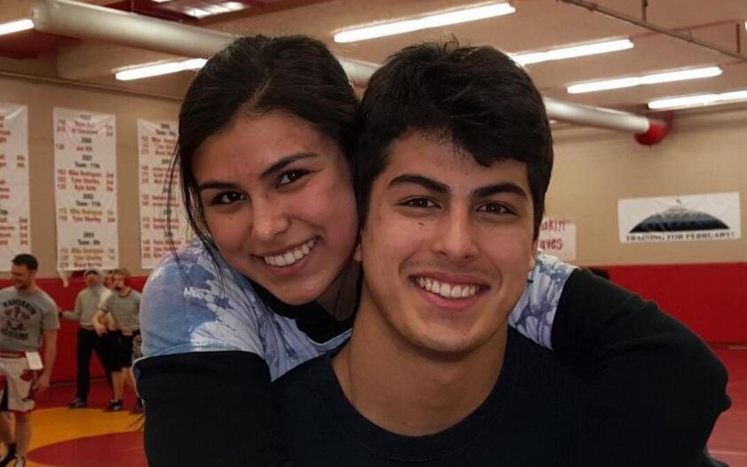 Asia and Zach Borisch will represent Kamiakin at Mat Classic this weekend in Tacoma. For Asia, a freshman, it is her first trip, while Zach, a senior, placed seventh last year at 170 pounds.