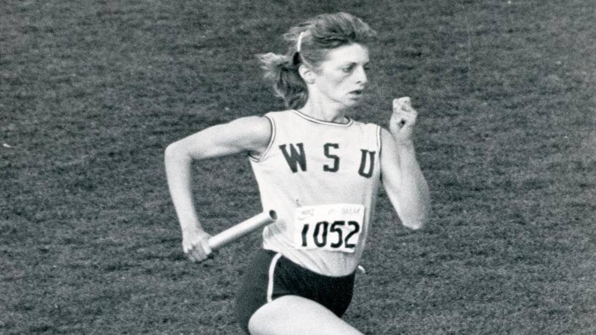 Cheryl (Byers) Schauble, who had a stellar track career at Pullman High School, ran track for Washington State University from 1979-1982.