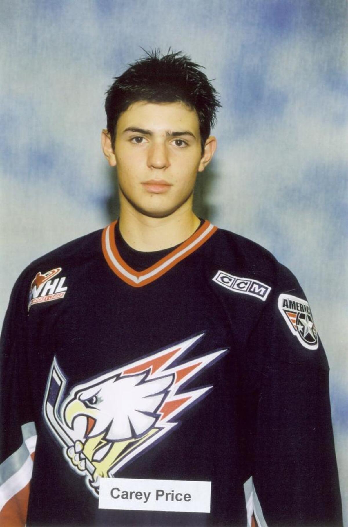 Carey Price as a Tri-City American 2003-04