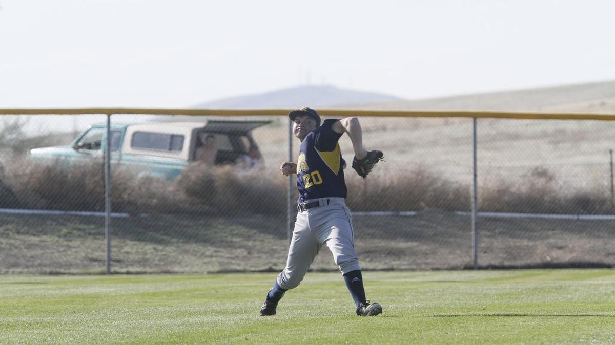 Former Southridge Sun Conner O’Neil, throwing the ball in from the outfield during a 2012 game against Hanford, was drafted by the New York Mets in the seventh round of the MLB Draft on Tuesday. O’Neil recently graduated from Cal State Northridge, and left as the baseball team’s top relief pitcher, holding the single-season saves record (12 in 2015) and the lowest career ERA (2.53) in the program’s Division I history