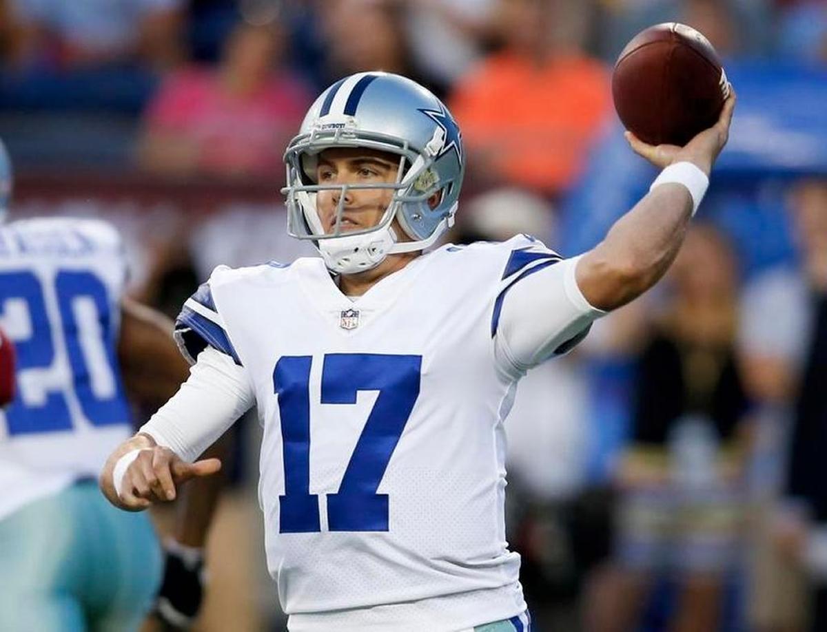 Kellen Moore, who spent the past three seasons with the Dallas Cowboys, was named the team’s quarterback coach in January.