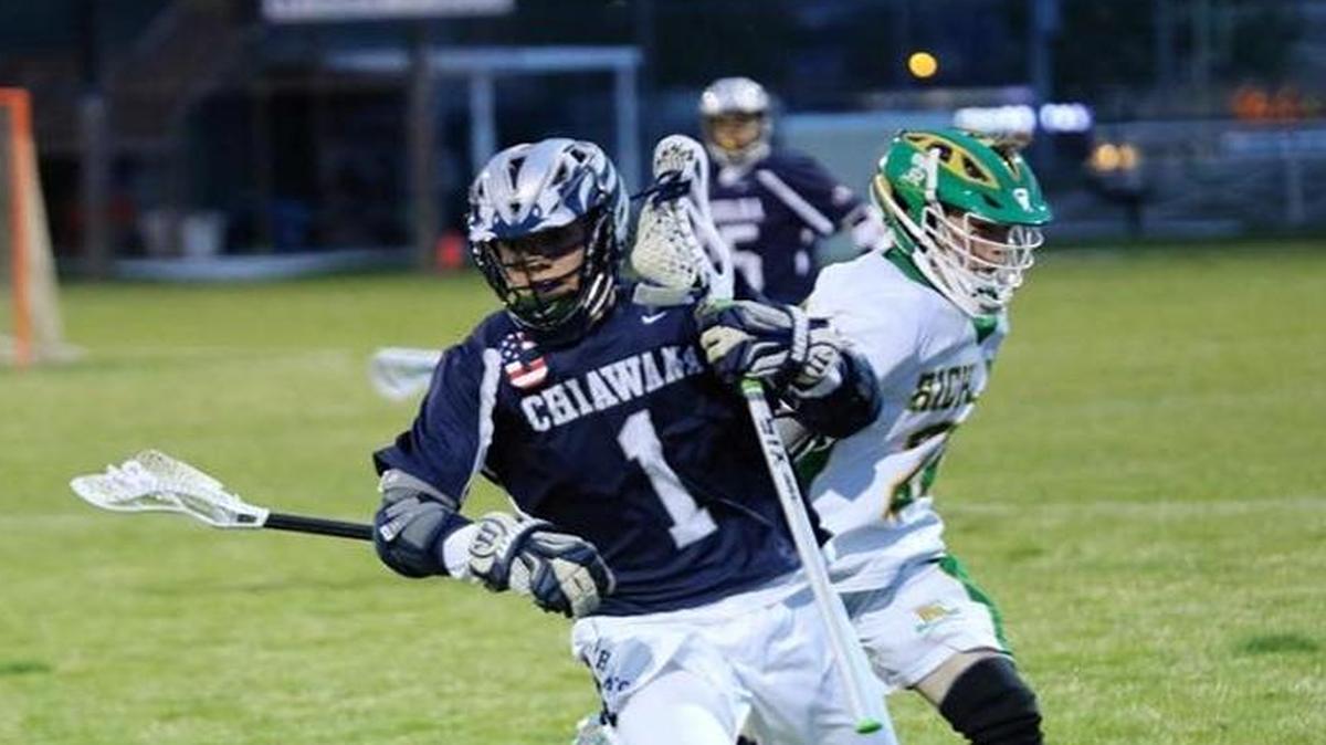 Chiawana lacrosse players donned new equipment this season with a grant from the Bill Belichick Foundation.