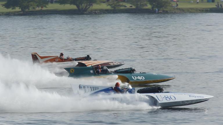 Water Follies 2018 final day at the barge