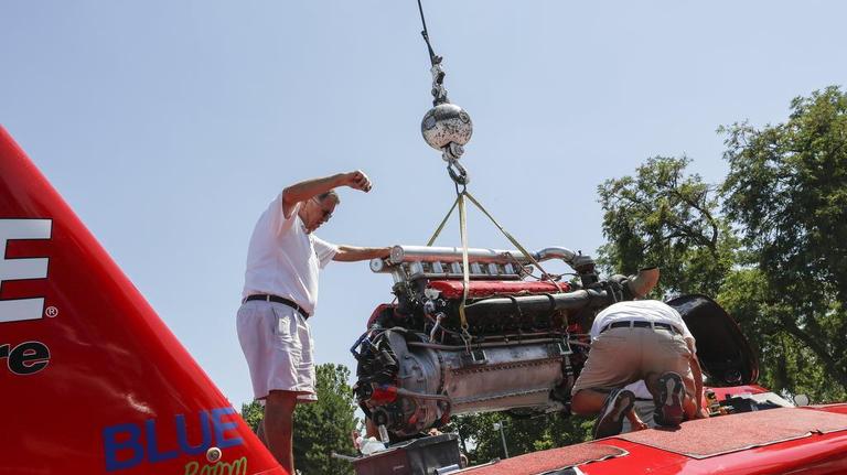 Day one of 2017 Water Follies pit area