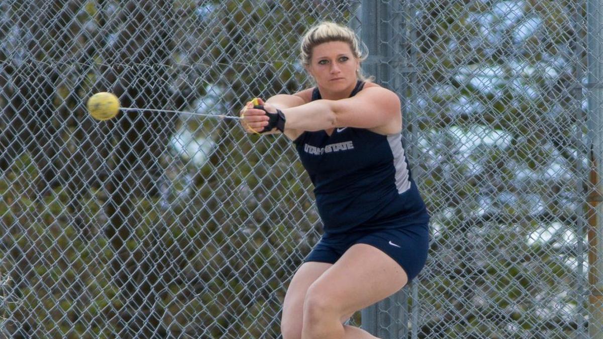 Utah State senior Maci Bingham will go after the Mountain West Conference hammer title this weekend in Fresno, Calif. The Connell native is ranked 15th in the nation in the event.
