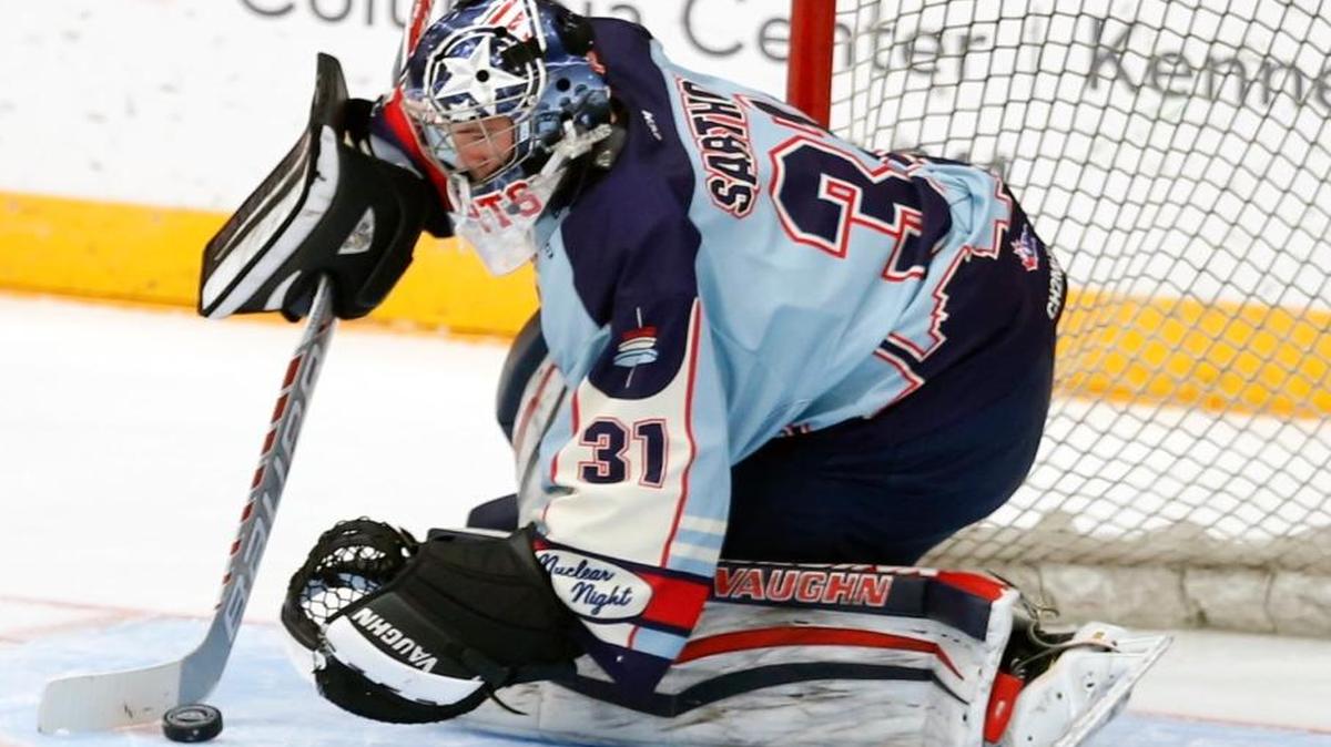 Tri-City Americans goalie Evan Sarthou announced his retirement Wednesday after four seasons with the team.