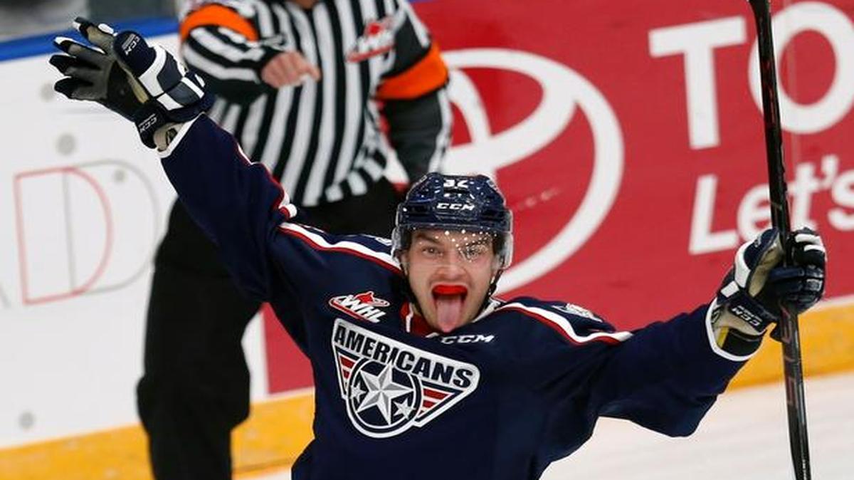 Tri-City Americans forward Parker AuCoin has stepped up his scoring this season, registering 15 points in 16 games.