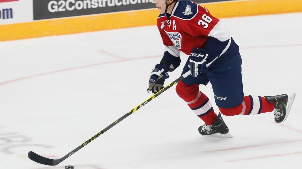 
Tri-City Americans defenseman Brandon Carlo will attend the Boston Bruins camp that begins Sept. 10.
