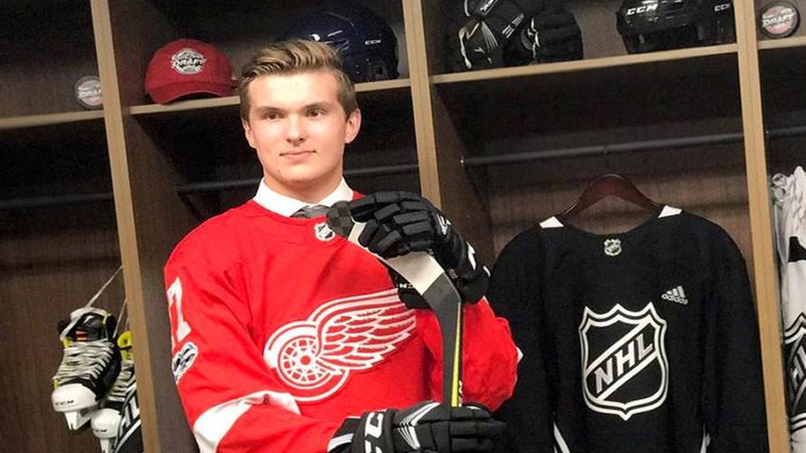Tri-City’s Rasmussen signs with Red Wings