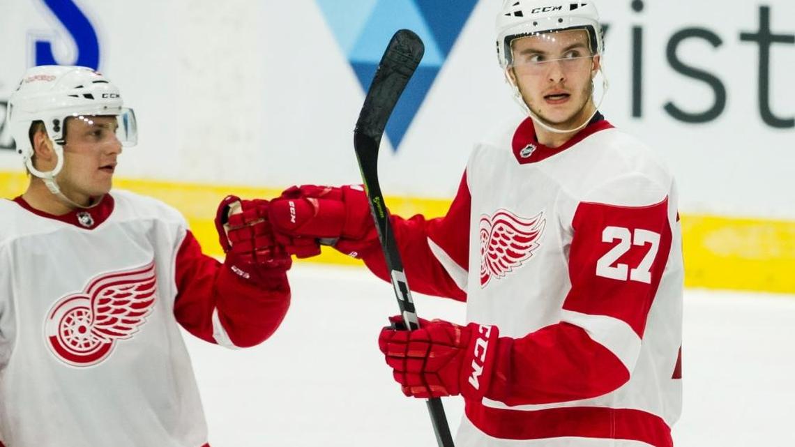 After extended stay in NHL camp, Rasmussen returns to Americans
