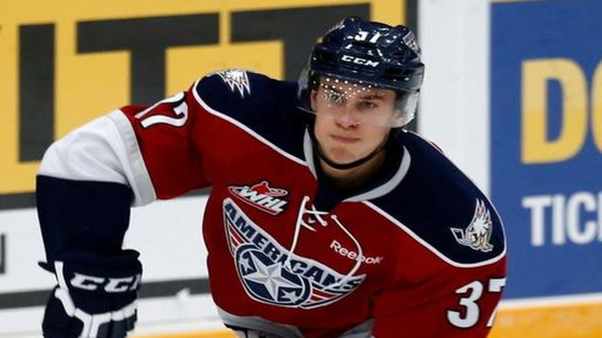 Tri-City defenseman Parker Wotherspoon is delivering offense for the Americans this season. He is third in team scoring with 22 points.